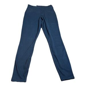 NWT HUE Denim Leggings Women's Black Size M Medium Stretch Pull‑On Jeggings
